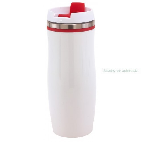 CREMA termosz bögre duplafalú, 400 ml