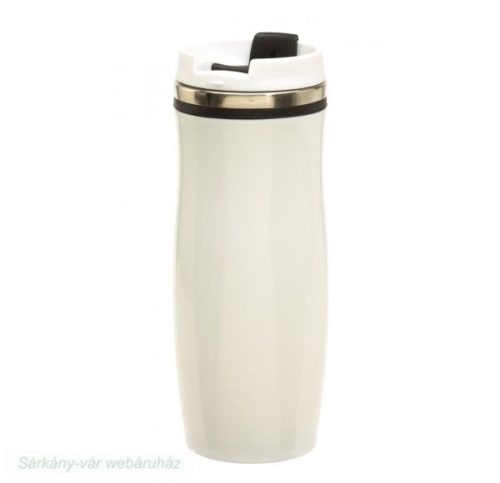 CREMA termosz bögre duplafalú, 400 ml