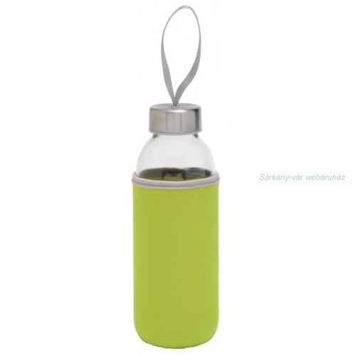 TAKE WELL üvegpalack, kulacs neoprén tokkal, 450 ml