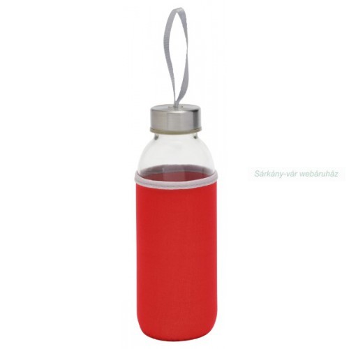 TAKE WELL üvegpalack, kulacs neoprén tokkal, 450 ml