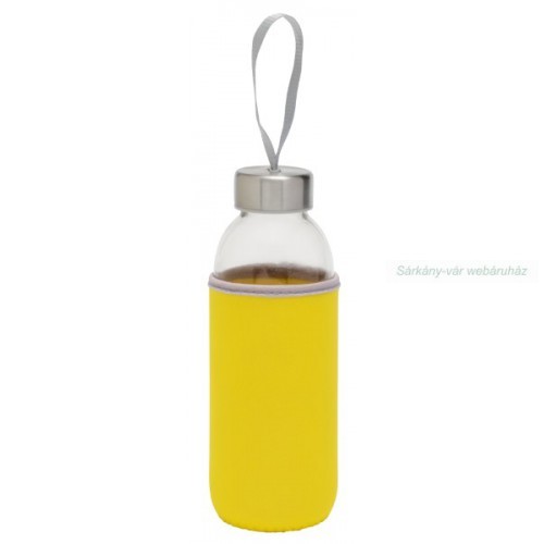 TAKE WELL üvegpalack, kulacs neoprén tokkal, 450 ml