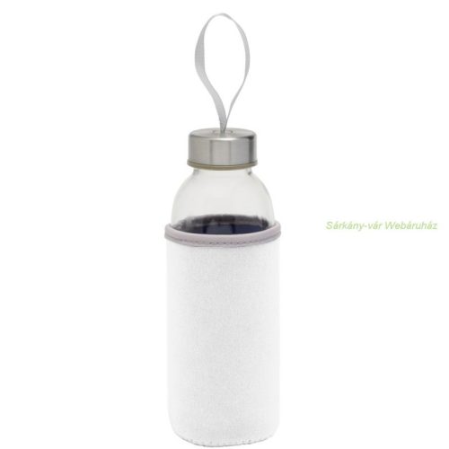 TAKE WELL üvegpalack, kulacs neoprén tokkal, 450 ml