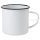 RETRO CUP zománcozott bögre, 350ml