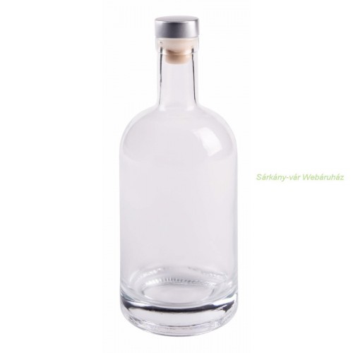 PEARLY üveg vizes palack, 750 ml.