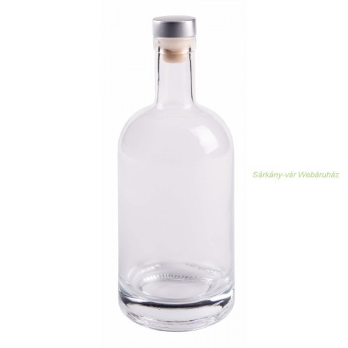 PEARLY üveg vizes palack, 750 ml