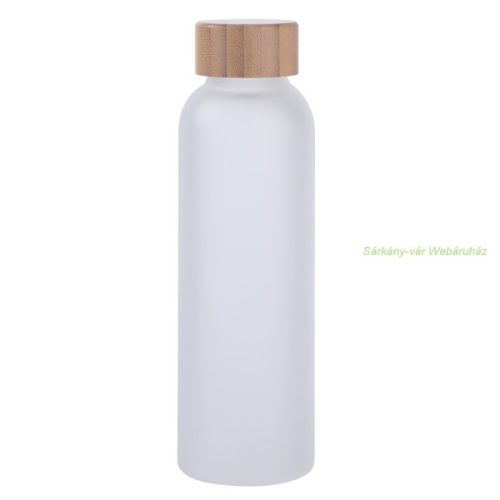 TAKE FROSTY üvegpalack, bambusz tető, 500ml