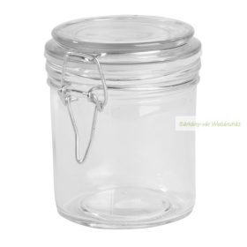 CLICKY S üveg tárolóedény csatos tető, 280 ml