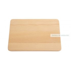 WOODEN EDGE vágódeszka, natúr fa, 20 x 13 cm