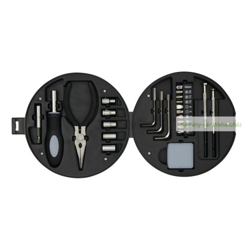 COMPACTY szerszámkészlet, autógumi formában, 24 db-os