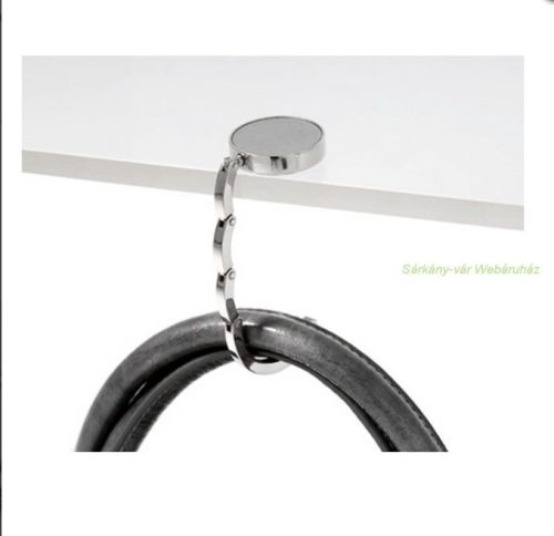 HOLD IT táskafogas, akasztó, Ø4,5 x 0,8 cm