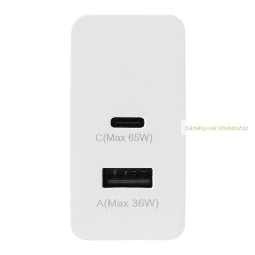 ENDLESS POWER USB-s hálózati töltő adapter, max.65W