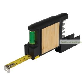 SCREWY mérőszalag 3 m, vízmérték, csavarhúzó 5 fejjel