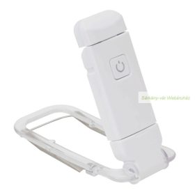   FLIPCLIP újratölthető LED olvasólámpa, fehér - 10,8 x 4,7 x 1,3 cm