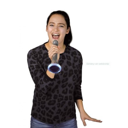 CHOIR bluetooth karaoke mikrofon, ezüst