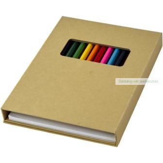 COLOURFUL BOOK rajzkészlet, színezővel, 21 × 15 × 2 cm