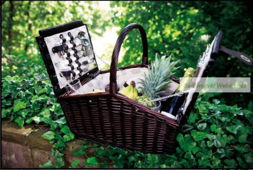  RICHMOND PARK fonott piknik kosár 4 személyre