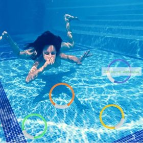 SPLASH LOOPS gyermek búvárgyűrűk, 3 db -  Ø14 cm