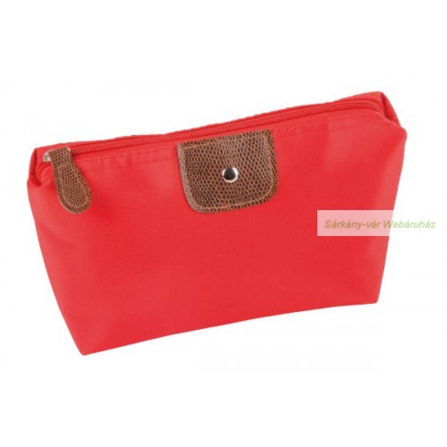 ACCESSORY piperetáska, műbőr díszítéssel, 17,5 x 5,0 x 11,5 cm