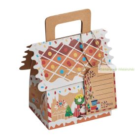 SMALL PRESENT papír ajándék doboz, 12 x 10 x 6 cm