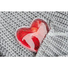 WARM HEARTED szív alakú kézmelegítő tasak