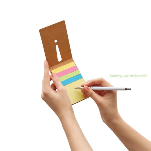  X-MARK öntapadós jegyzettömb, 11 x 7 x 0,3 cm