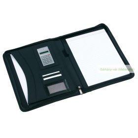   NOBLESSE cipzáros, DIN A4 formátumú mappa, számológéppel