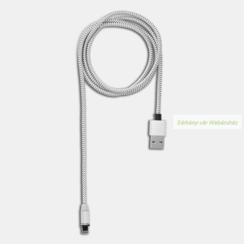 MAG POWER töltőkábel, 100cm - USB Type-C, Micro-USB és Lightning