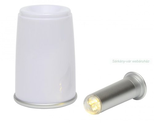 DIFFUSOR éjjeli lámpa, 3 db melegfényű fehér LED