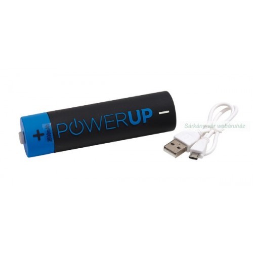 POWER UP powerbank 2600mAh, okos telefonhoz, iPhone-hoz,