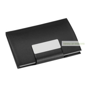   Műbőr borítású névjegykártyatartó, 9,6 × 6,6 × 1,4 cm
