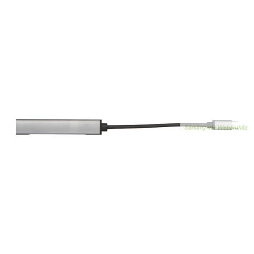 USB elosztó, alu