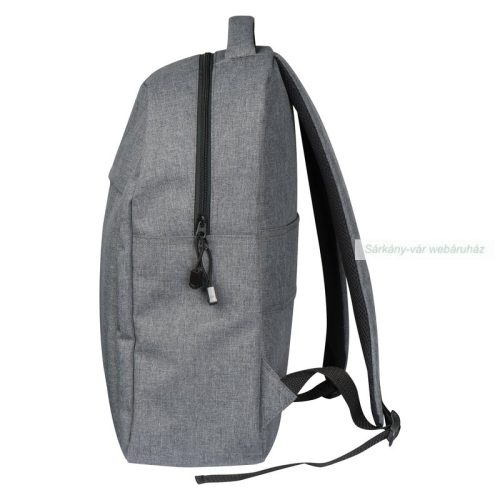 600D Szürke laptop hátizsák, 31 × 15 × 44,5cm