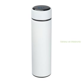 Hőmérséklet kijelzős termosz, 450 ml