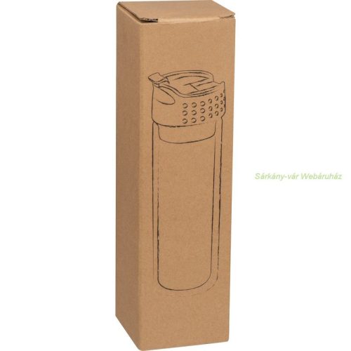 Szűrős üveg palack 400 ml