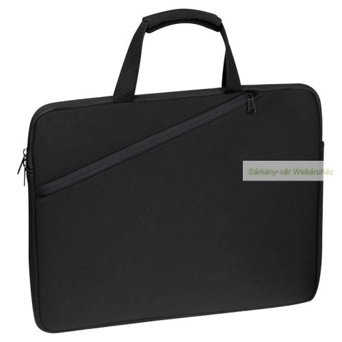 Neoprén laptoptáska, elől zsebbel, 39 × 2 × 30 cm