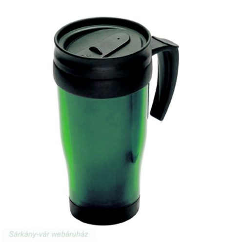 Műanyag hőtartós bögre, 400ml