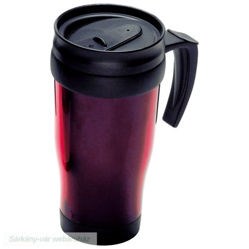 Műanyag hőtartós bögre, 400ml