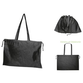   Organikus nagy méretű pamut vászontáska, 53 × 0,5 × 37 cm - 180 g/m²