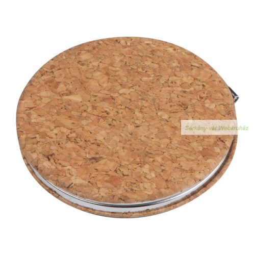 Sminktükör, nagyítós, parafa bevonat, ø 7,2 × 1