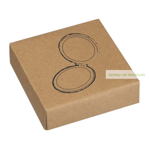 Sminktükör, nagyítós, parafa bevonat, ø 7,2 × 1