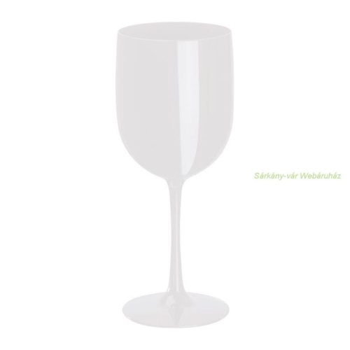 Műanyag talpas pohár, 450 ml