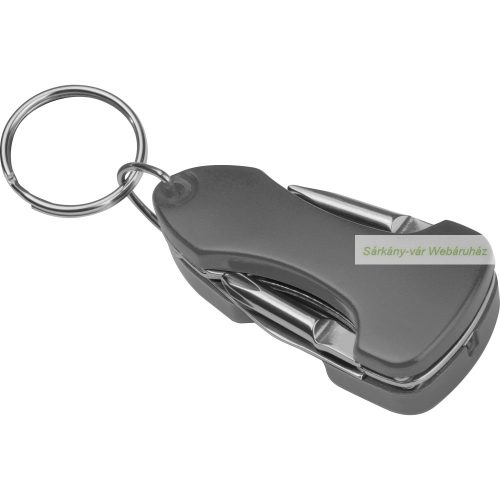 Többfunkciós kulcstartó, fém