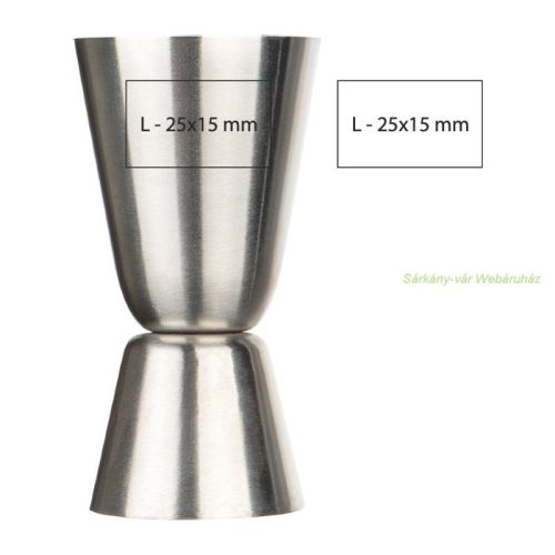 Linz mérce pohár, 20/40 ml