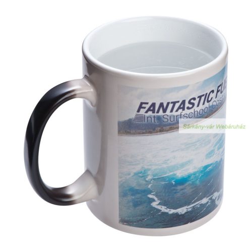 Színváltós kerámia bögre, 350ml