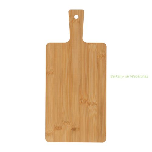 Bambusz vágódeszka pala betéttel, 33 × 15,2 × 1,7 cm
