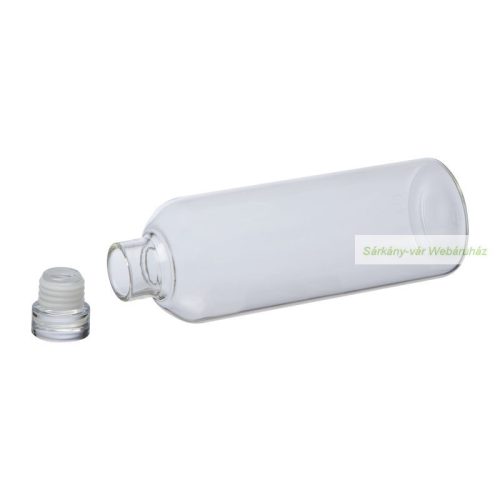 Boroszilikát üveg ivópalack, kulacs, 750 ml