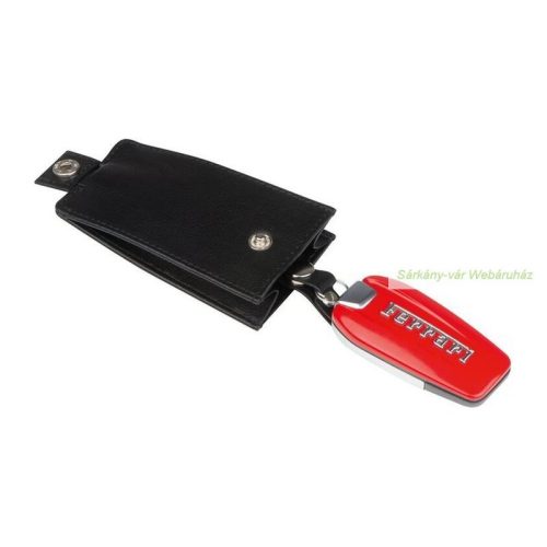 RFID kulcstartó tok, bőr.