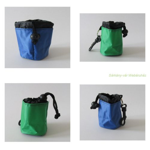 Kis tartó, zsák műanyag karabinerrel, 7.5 x 7cm
