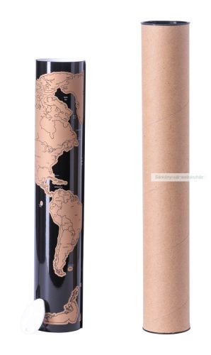 Kaparós világtérkép, 43×28,5 cm