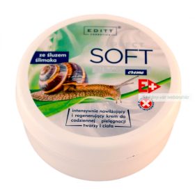 Csiga soft Arc- és testkrém, 150ml, Parabénmentes